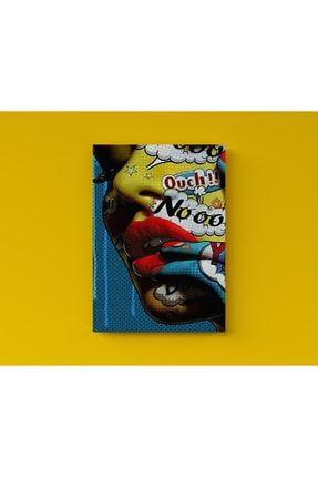 Ouch! Nooo Pop Art Ahşap Poster pa1