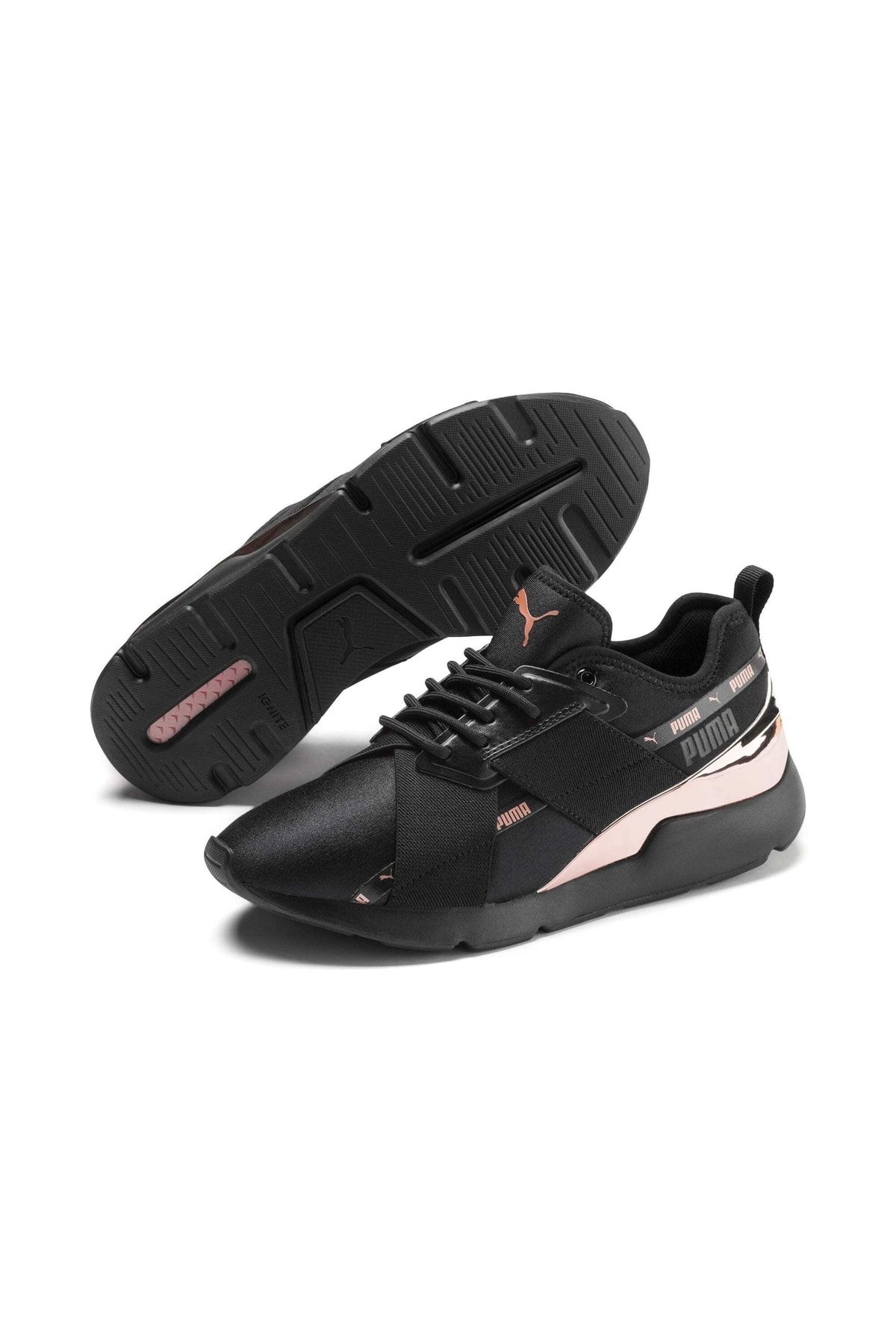 Puma-Muse X-2 Metallic - Purple Women's Shoes 6