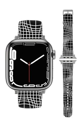 Apple Watch 1 2 3 4 5 6 7 Se 42 mm Uyumlu Silikon Kordon Akıllı Saat Kayış Watchband - Yaşam Kodu cupwtchapple42mmkordon38