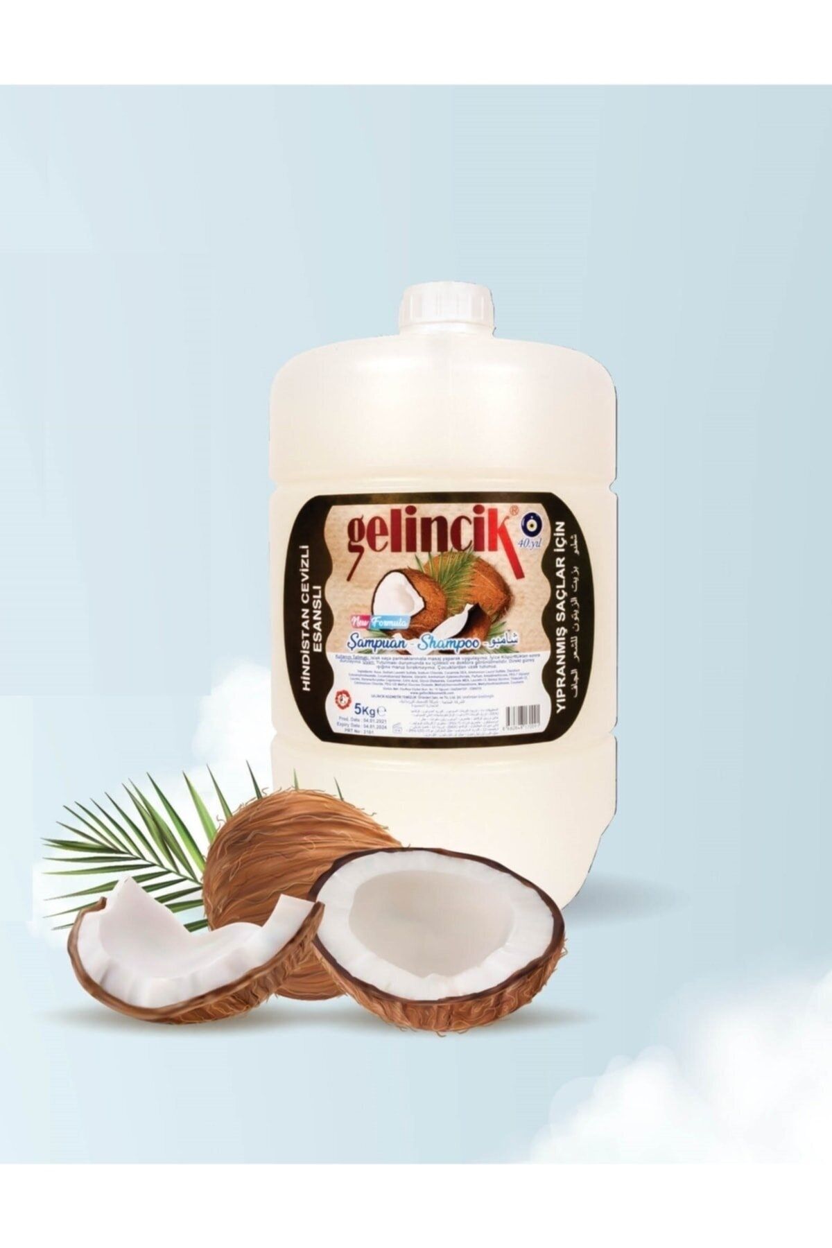 Gelincik Şampuan 5000ml Hindistan Cevizli (yıpranmış Saçlar Için) Yeni Formül