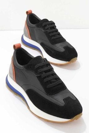 Siyah Paraşüt Leather Erkek Sneaker E01901615002