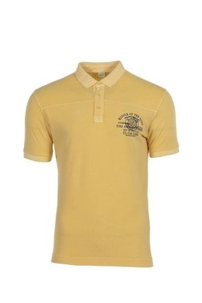 Erkek Sarı Polo Yaka Tişört Y0TYO7342