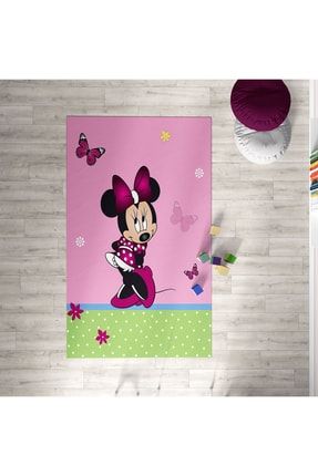 Bebek Ve Çocuk Odası Minnie Mouse Dekoratif Antialerjik Halı Rnnch-114 RNNCH-114