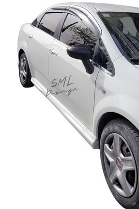 Fiat Linea Yan Marşpiyel / Plastik 2007-2016 Yan Ek Takımı Boyasız SM4982