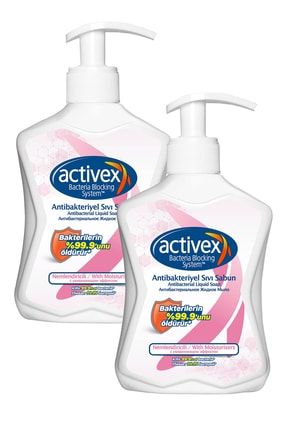 Antibakteriyel Sıvı Sabun Nemlendiricili 2x300 ml ACX300NEM