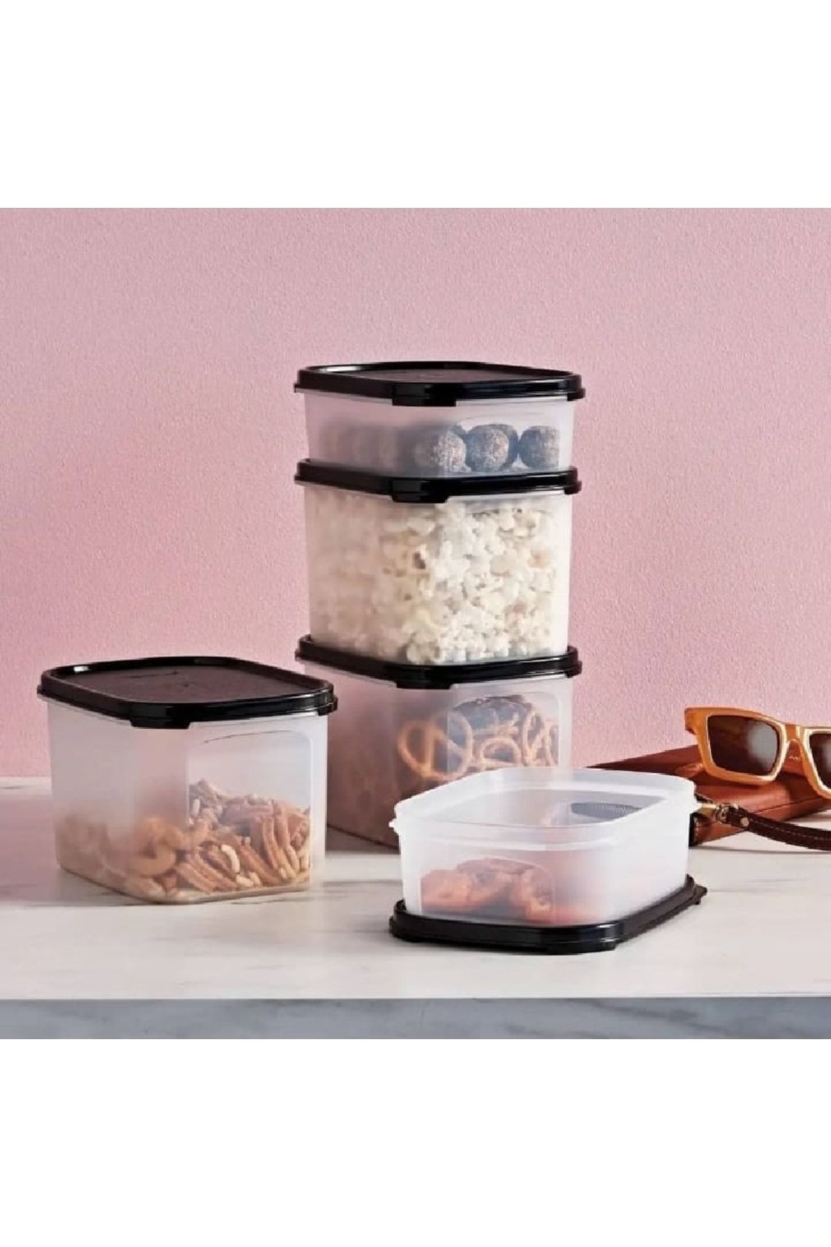 Tupperware-Compact Storage Container 2 Pieces 850 ml 1.9 lt Multi-Purpose Set 3