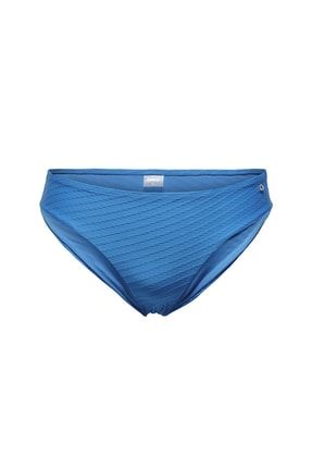 Onlkaja Struc Brazilian Normal Kalıp Düz Açık Mavi Kadın Bikini Alt 5002825319