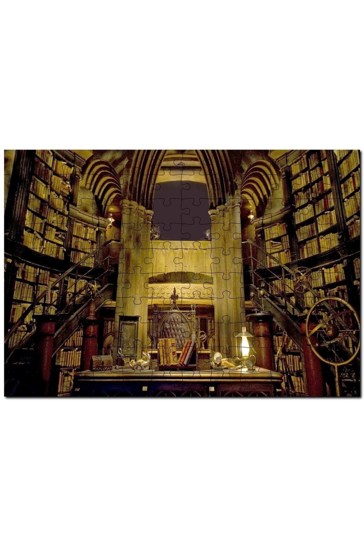 Cakapuzzle Harry Potter Kütüphane Gizli Çömlekçi Cadı 1000 Parça Puzzle Yapboz Mdf (ahşap)