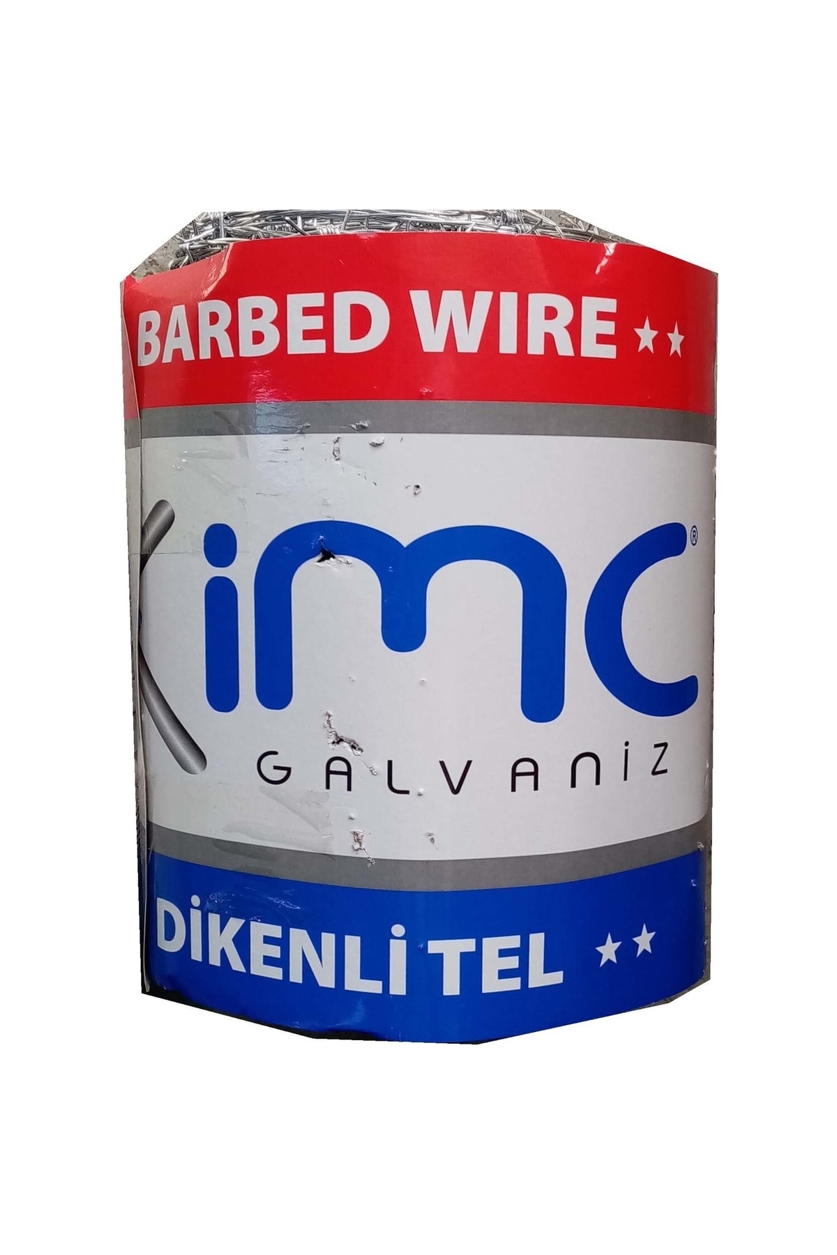 Imc Dikenli Galvanız Tel 250 Metre Uzunluk 1,30 Mm*130mm