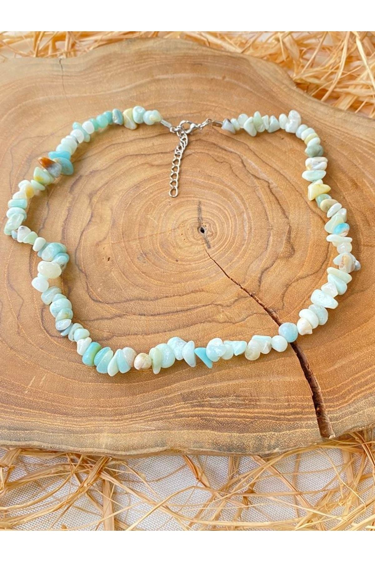 S D SARRAF DO ALTA Handcrafted Women s Cracked Stone Amazonite