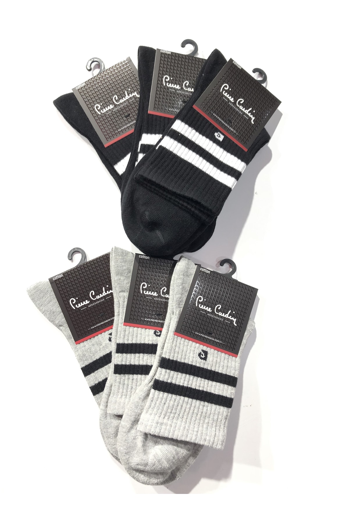 پیر کاردین جوراب‌های تنیس مردانه بسته ۶ عددی