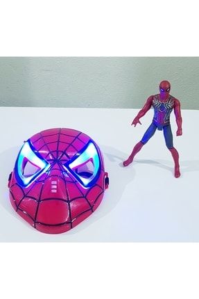 Spider Man Karkter Figür Ve Örümcek Adam Maskesi Fgr