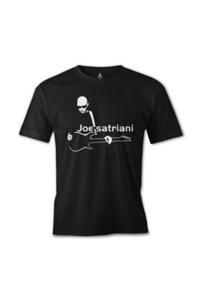 Joe Satriani - Gitar Siyah Erkek Tshirt - ES-1371
