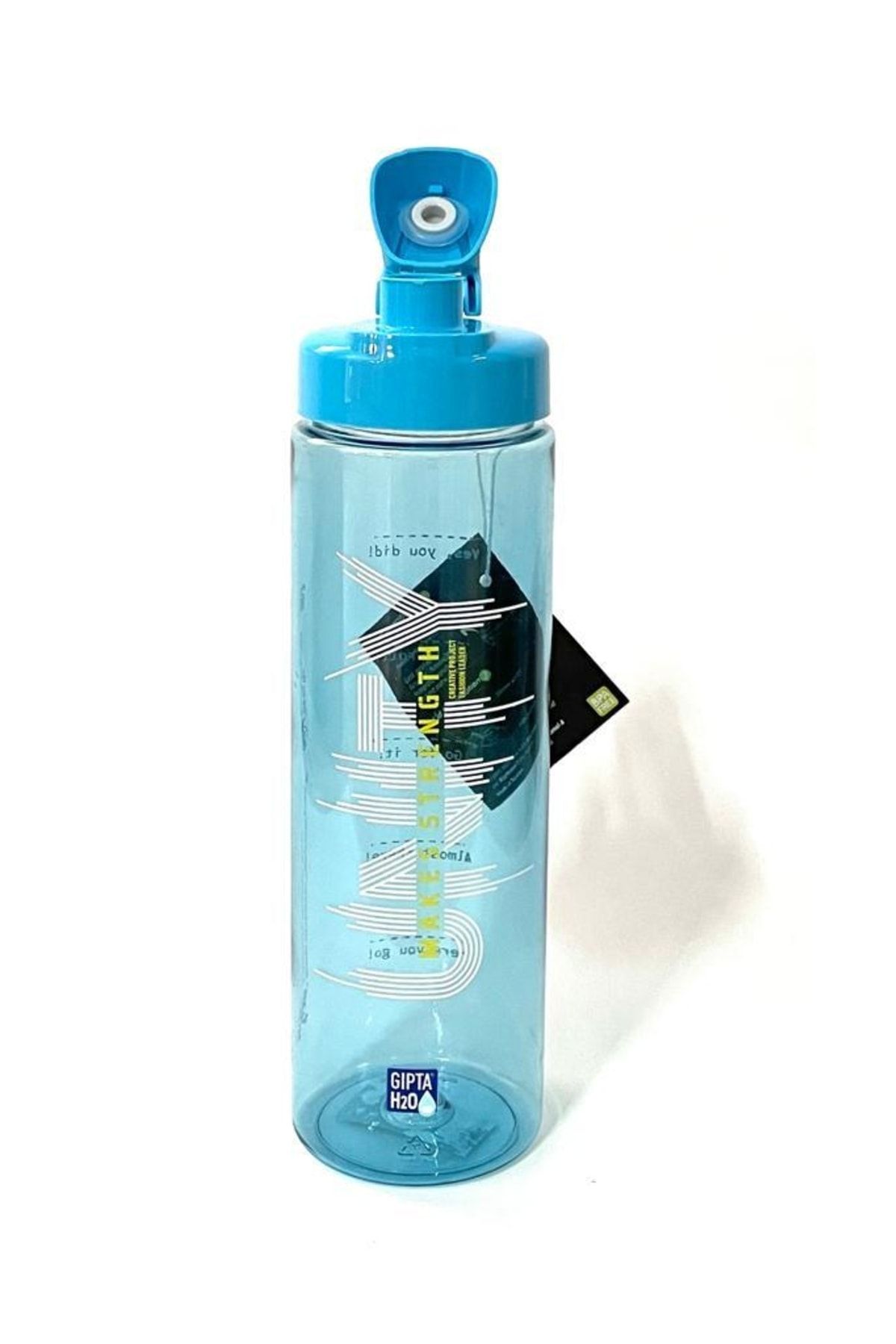 Gıpta-Stationery and Toy World Blue Unity Tritan Painted Patterned Flask 600ml 2