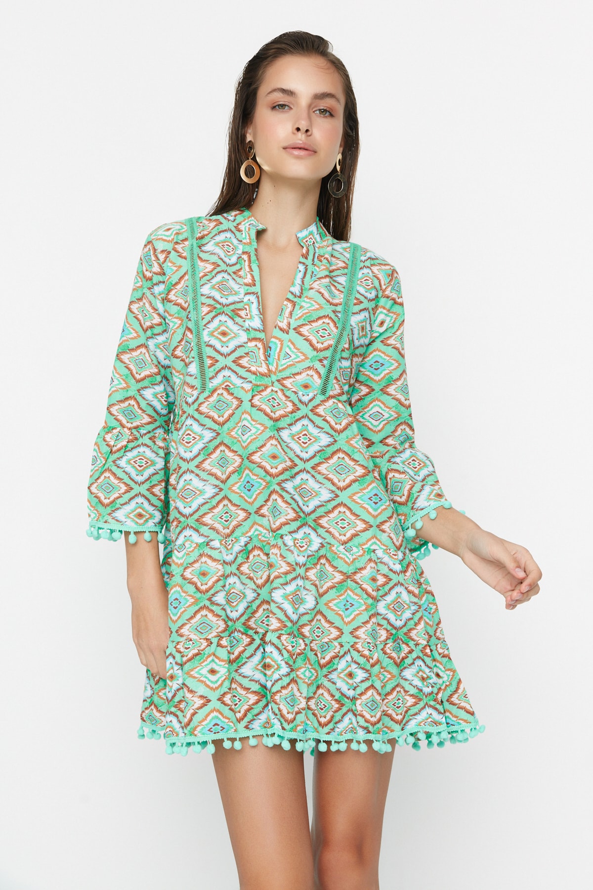 Trendyol Collection Kleid Mehrfarbig Shift Fast ausverkauft