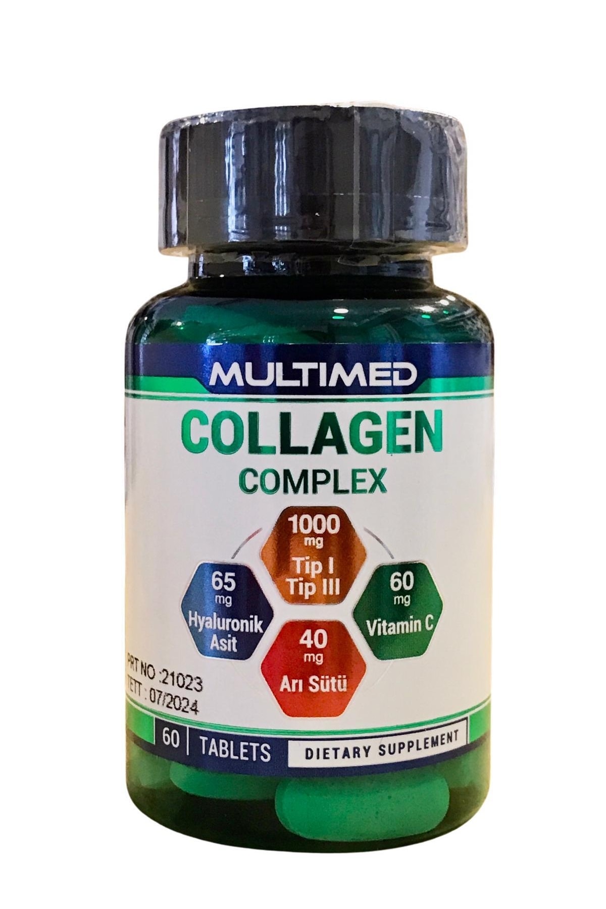 Multimed Kolajen 1000 mg – Cilt Elastikiyeti & Eklem Destek Formülü ...