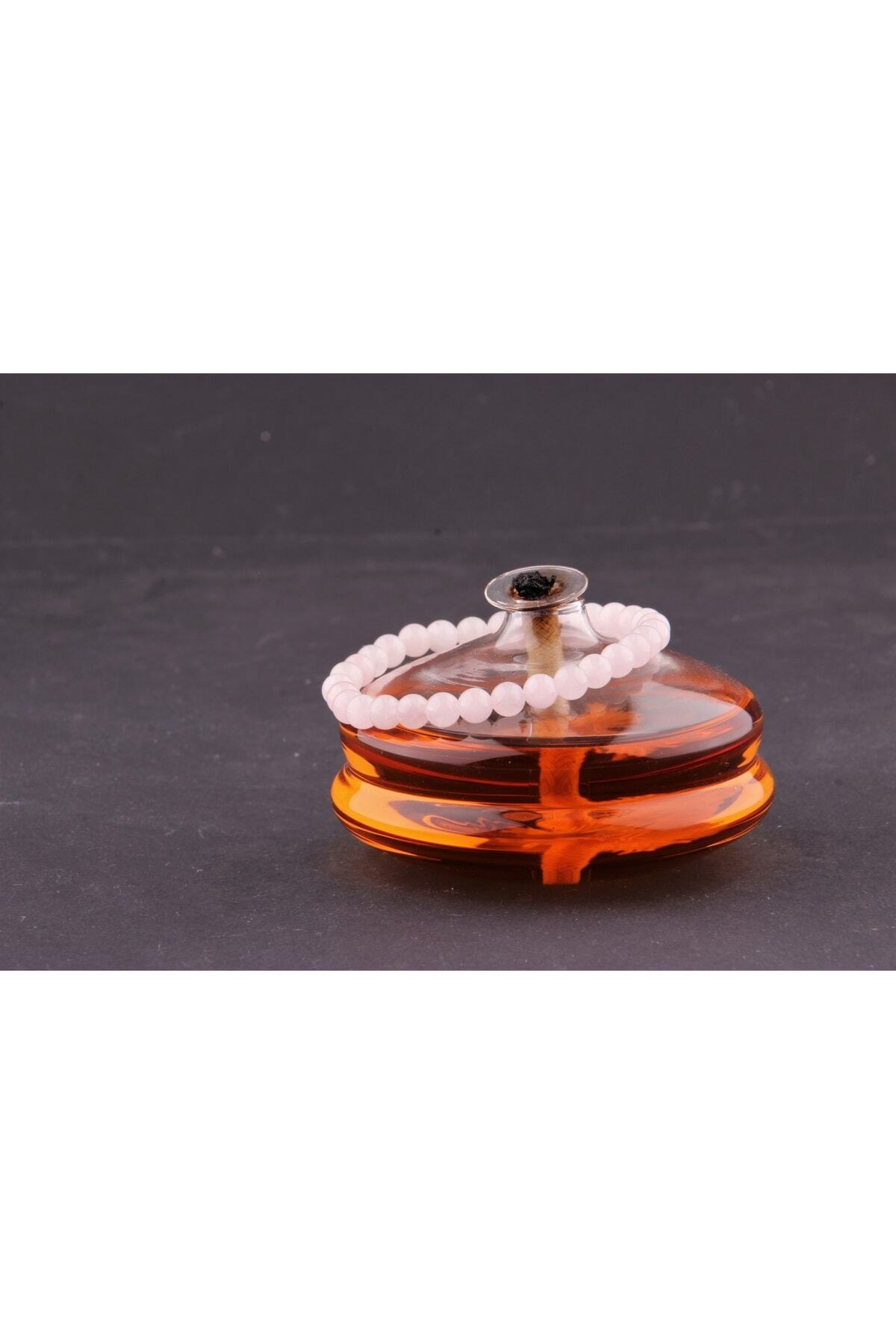 Sertifikalı Pembe Kuvars Doğal Taş Bileklik 6 Mm - B840 4