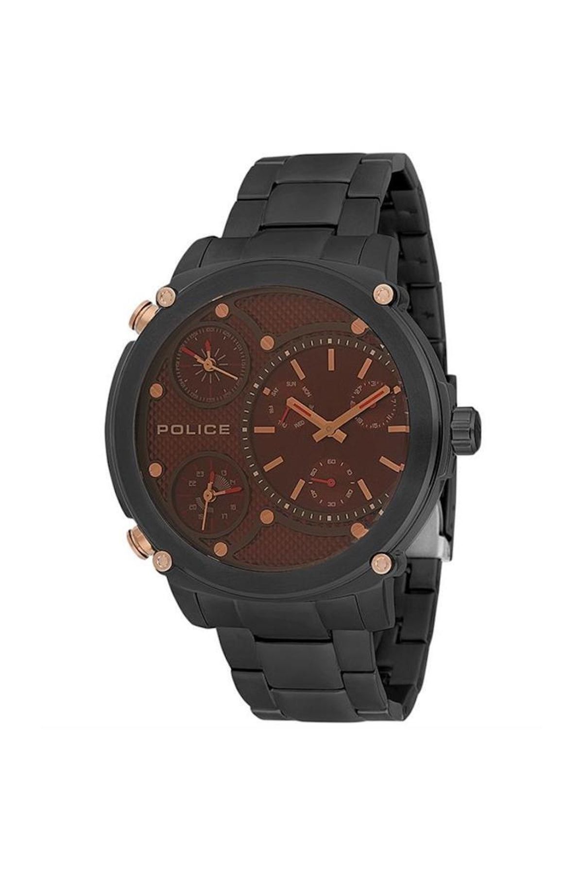 POLICE Watch Black Black Trendyol