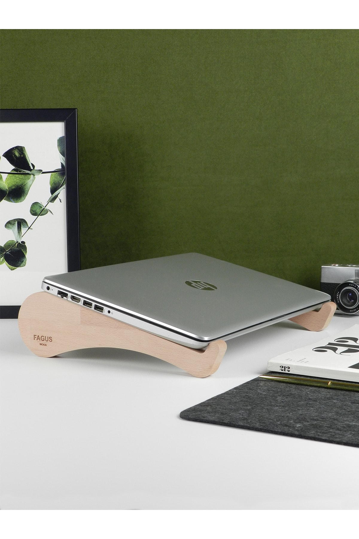 Laptop Standı Ahşap Cosmo