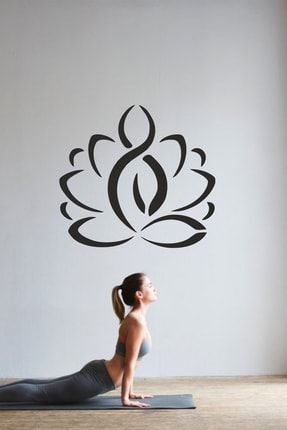 Yoga Sticker, Yoga Çıkartması - Yoga Stüdyoları Dekoru, Ev Dekorasyonu, Meditasyon STK361