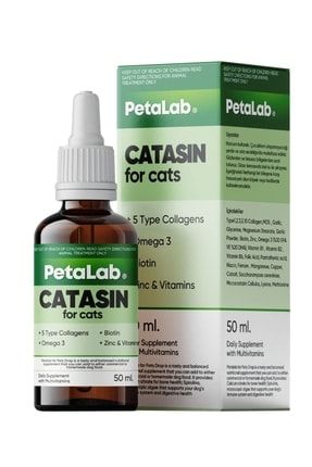 Catasin For Cats 50 ml (KEDİLER İÇİN KOLAJENLİ TÜY SAĞLIĞI DAMLASI) CATS1