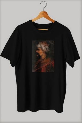 Padişah Yavuz Sultan Selim Han Baskılı T-shirt ( Tişört ) %100 Cotton SY9