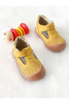 Ortopedik Hardal Sarı Erkek Çocuk Ayakkabısı S30