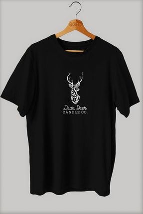 Dear Deer Baskılı T-shirt ( Tişört ) %100 Cotton SY33
