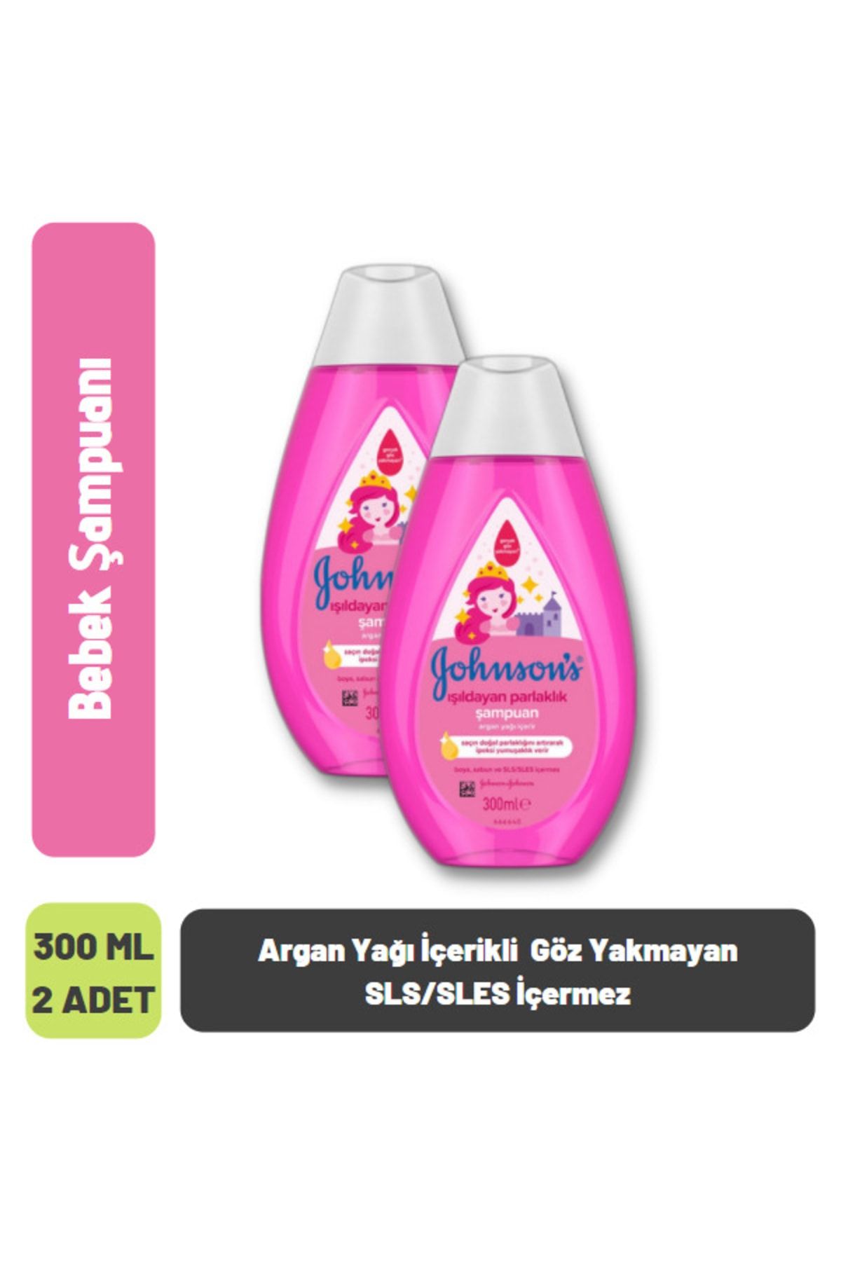 Işıldayan Parlaklık Göz Yakmayan Argan Yağı Ve Ipek Protein Şampuan 300 Ml