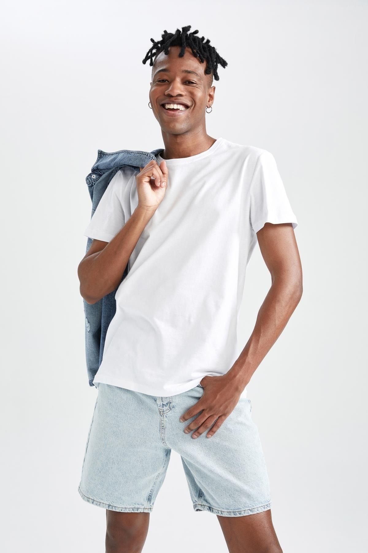DeFacto Dad Fit Jean Bermuda IV6242