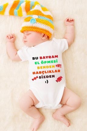 Kopya - Bebek Giyim Zıbın - Bebek Body Zıbın - Bu Bayram El Öpmesi Benden Harçlıklar Sizden ŞEKERBAYRAMI3