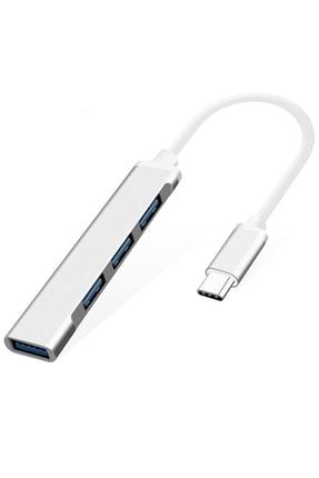 Type-c To Usb Hub 4 Port Çoklayıcı Macbook Ile Uyumlu Çoğaltıcı Adaptör ATATYPE-C71