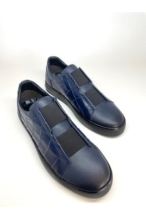 Lacivert - Erkek Sneaker Ayakkabı Crc0138