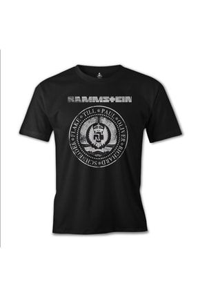 Erkek Siyah Rammstein Est 1994 Tshirt es-789