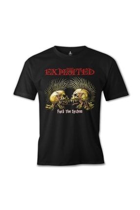 Erkek Siyah The Exploited Tshirt es-354