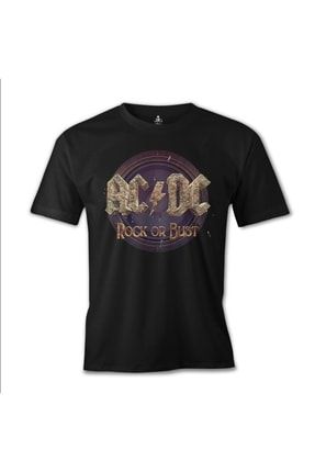 AC DC - Rock or Bust Siyah Erkek Tshirt - es-924