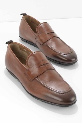 Taba Leather Erkek Loafer Ayakkabı E01587218303