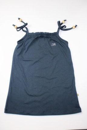Organik Kız Çocuk Askılı Elbise MM-458-869TR