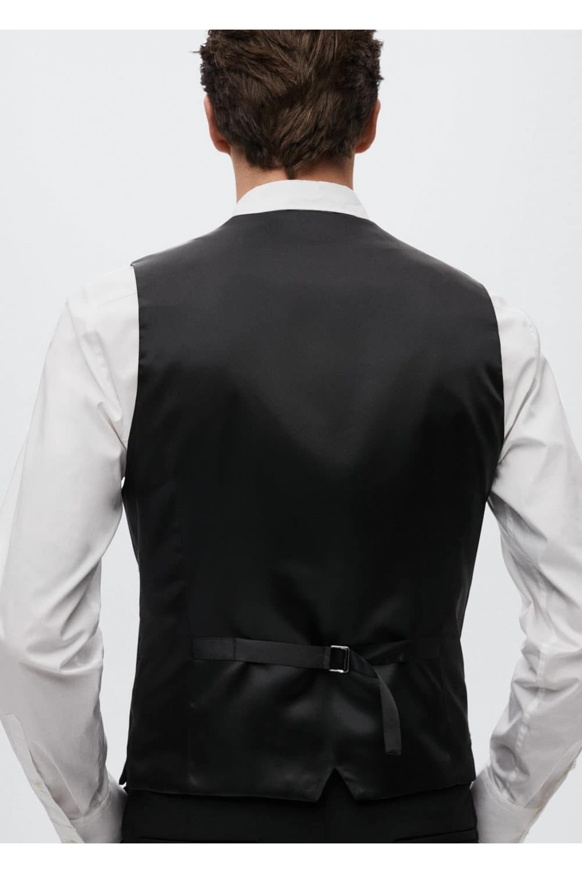 ژاکت مردانه مشکی منگوMANGO Man | 37010089 اورجینال - تصویر 4