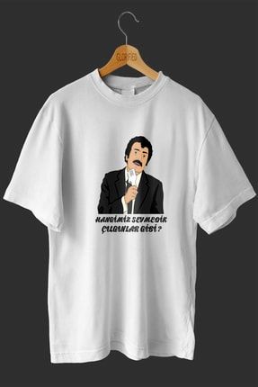 Müslüm Gürses Hangimiz Sevmedik Çılgınlar Gibi Tasarım Baskılı T-shirt ( Tişört ) A21