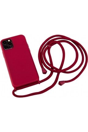 Iphone 13 Pro Max Kılıf Boyun Askılı Lansman Silikon Kılıf Kapak BA-Ropi-ip13promax