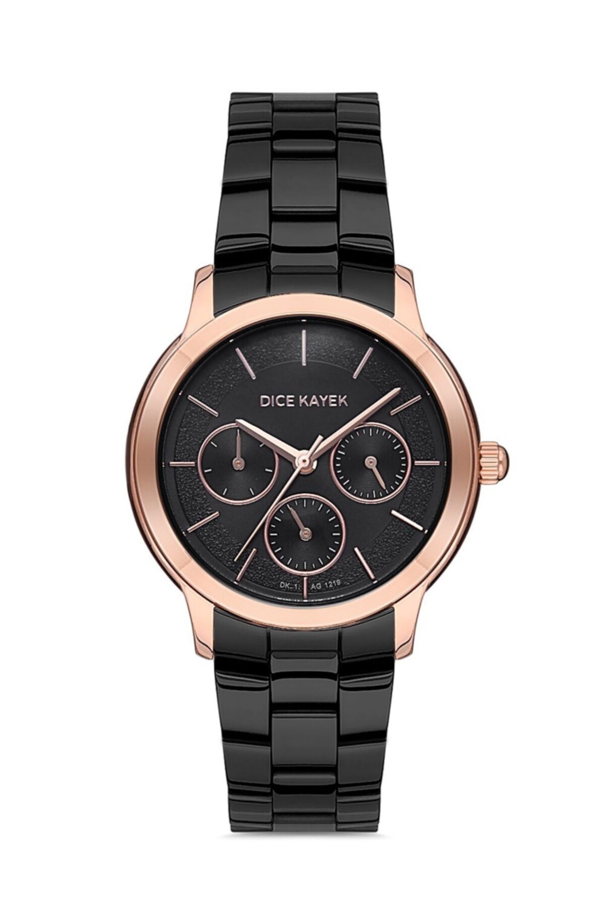 Dice Kayek Watch Black Black Trendyol