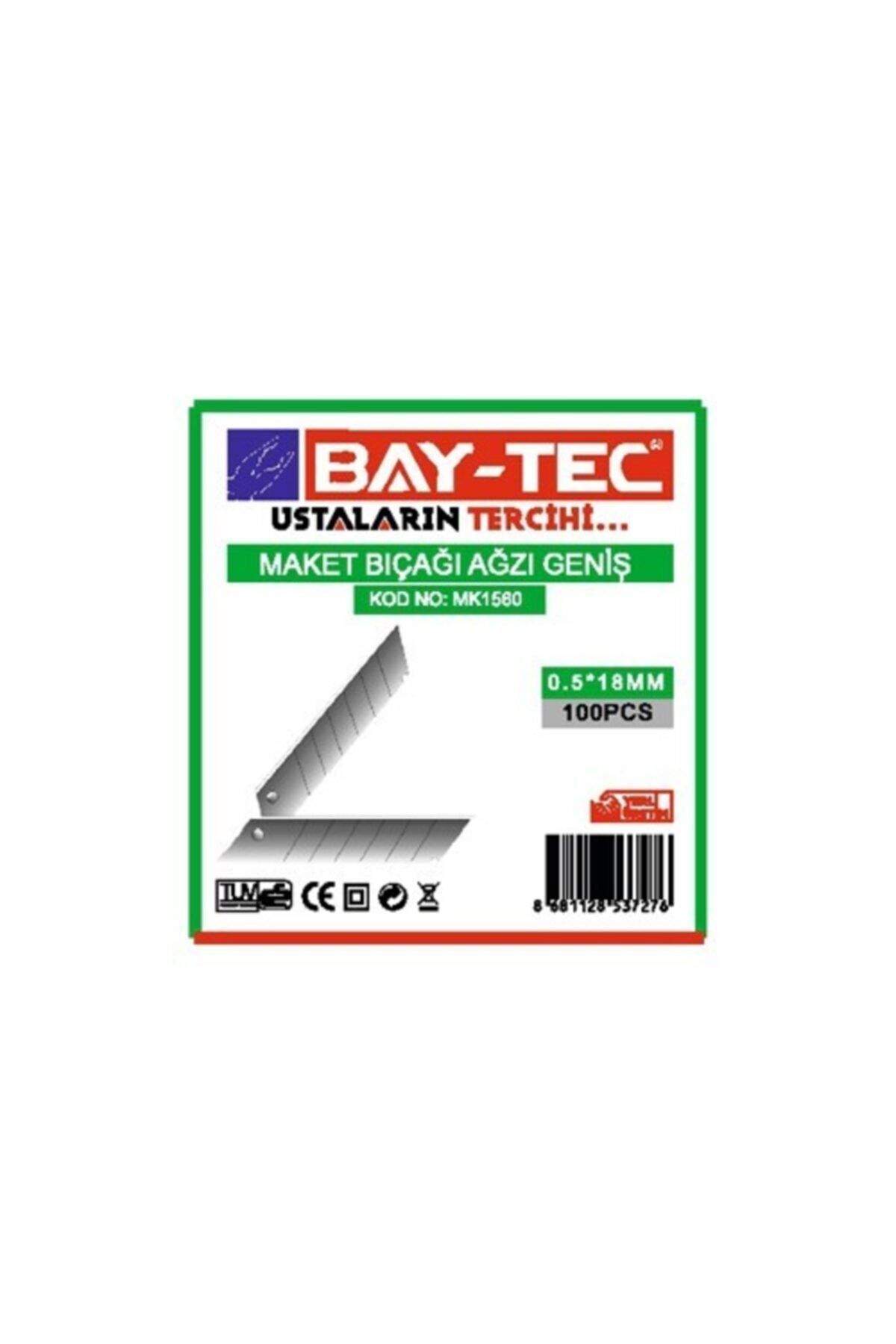 Baytec Maket Bıçağı Ağzı Geniş 0.5 Mm Mk1560 10 Paket