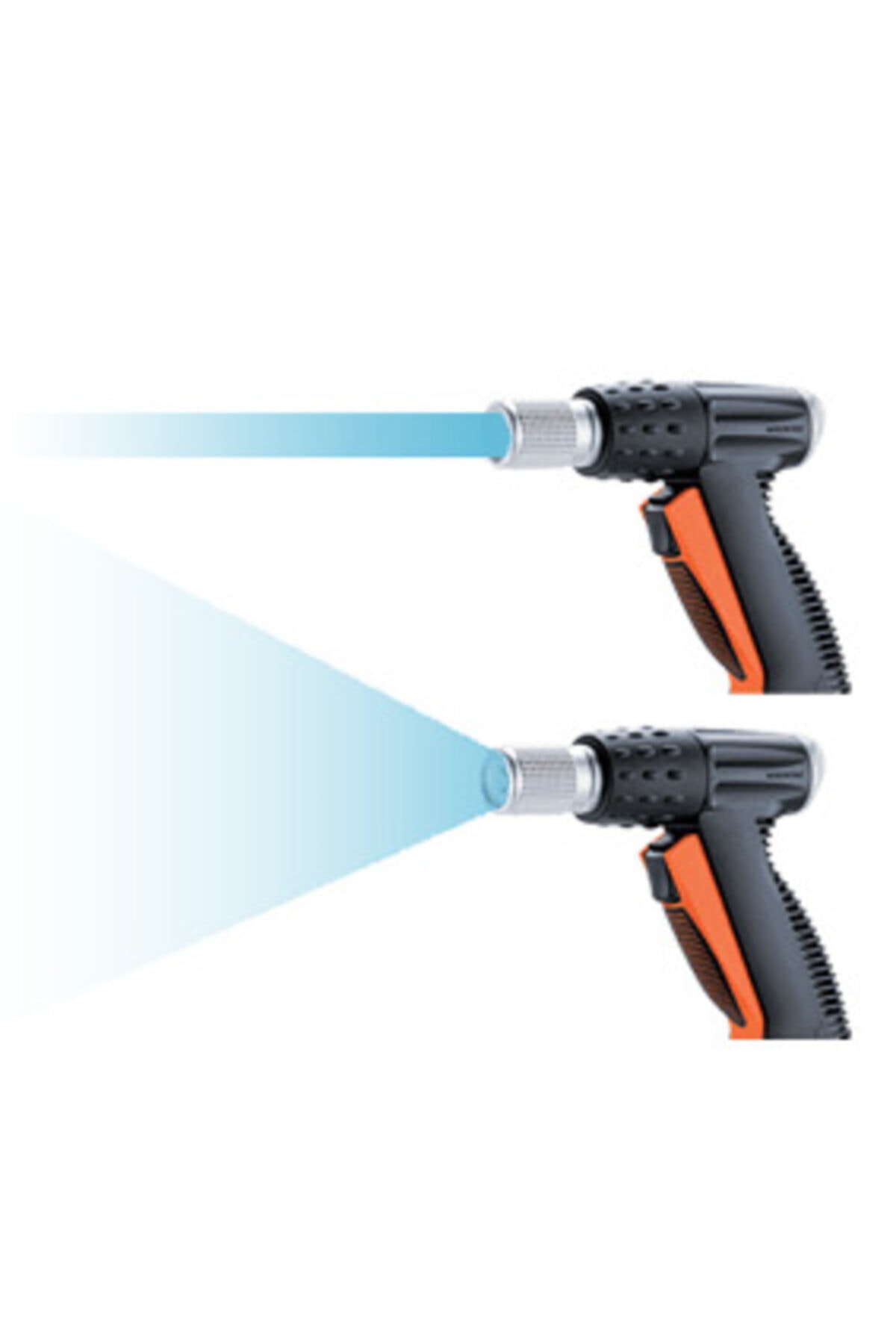 Claber 9567 Sulama Tabancası Metal Jet Krom Uçlu,ayarlı 2