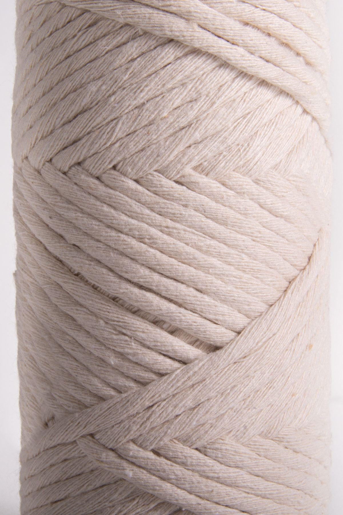 SENSY-Premium Scanned Macrame Macrame Hobby Thread Set of 3 Ecru 3