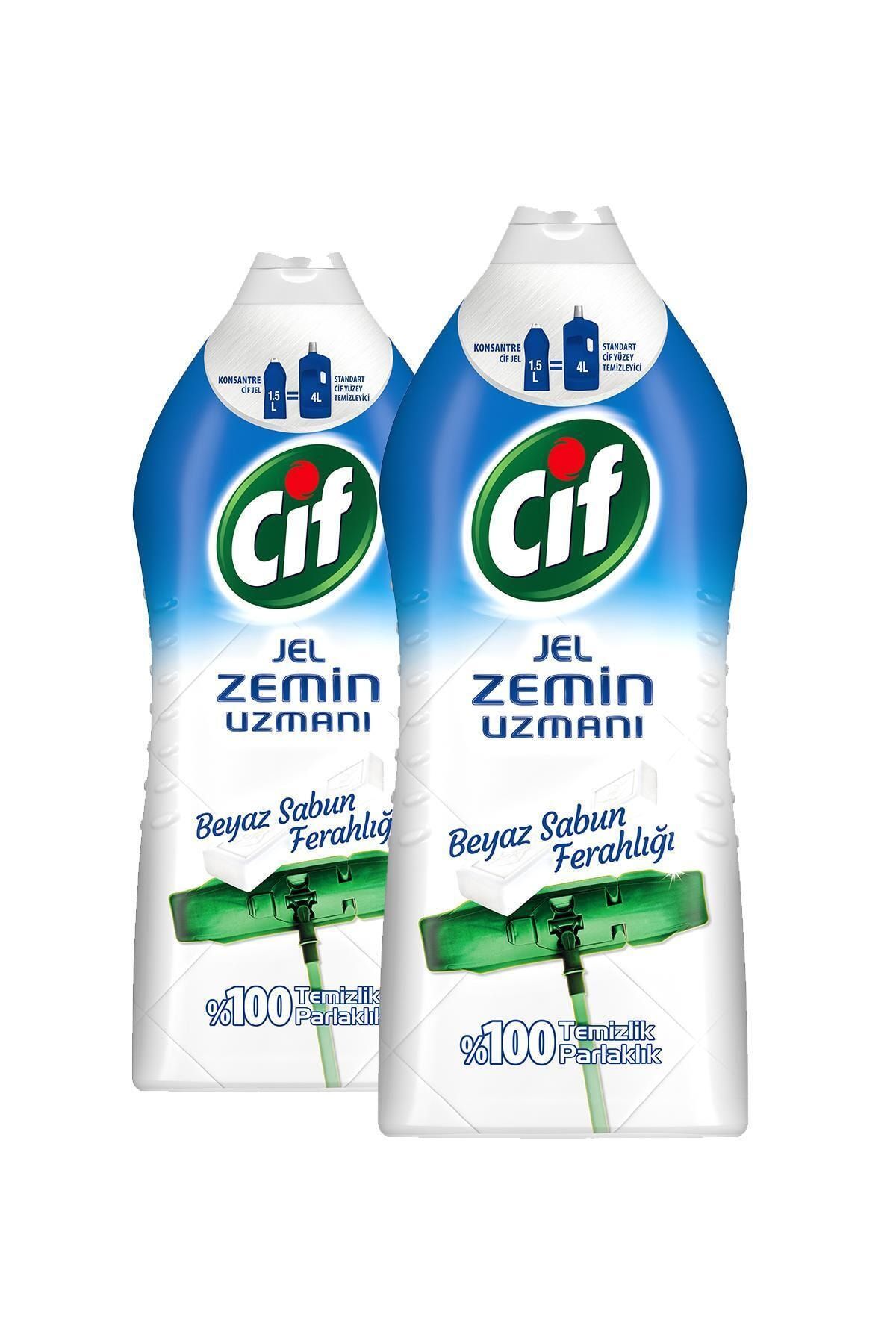 cif jel zemin uzmani beyaz sabun ferahligi 1500 ml 2 li paket fiyati yorumlari trendyol