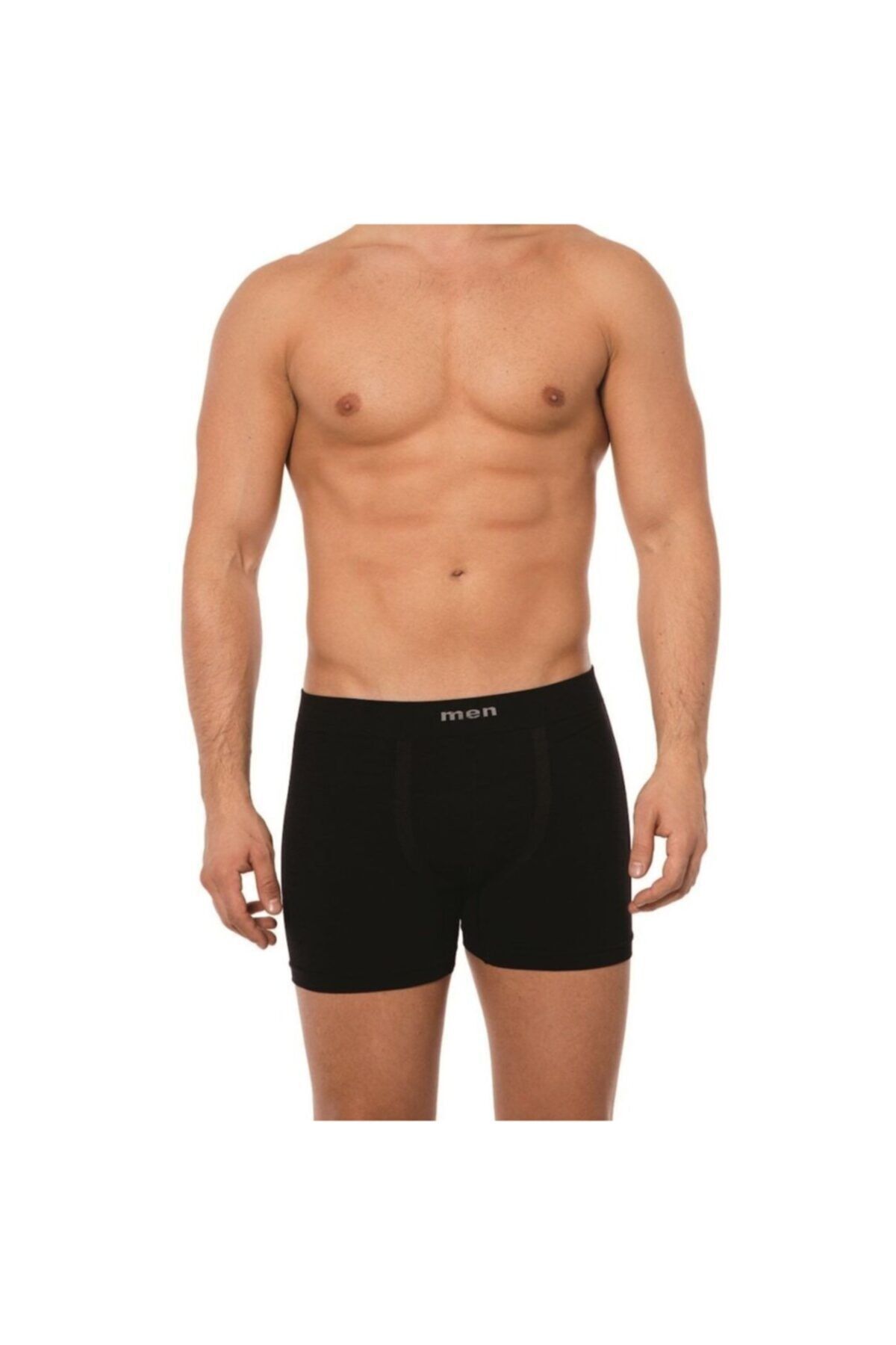 Billiza Erkek Siyah Layza Form 600 Dikişsiz Boxer