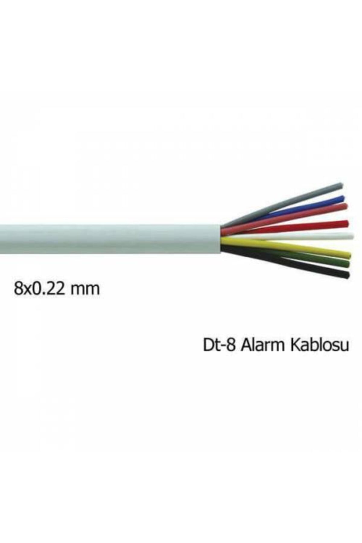 REÇBER Dt 8 Diafon Kablosu- 10 Metre