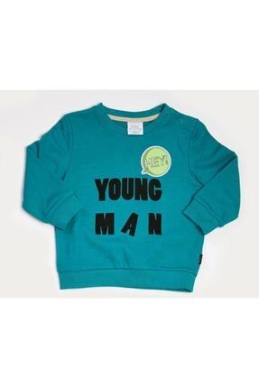 Erkek Bebek Yeşil Sweatshirt WK20AW3012-Y