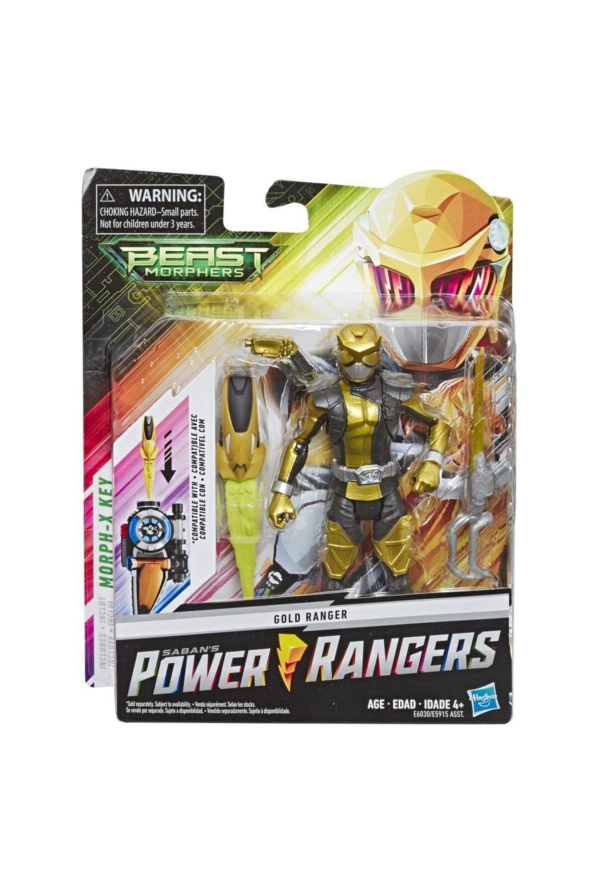 Gold power ranger figure hotsell